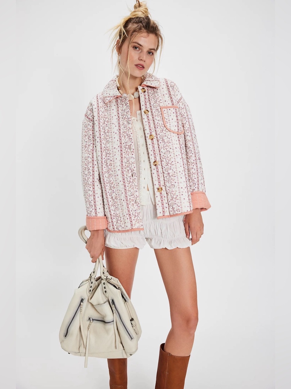 Free People Alexie Quilted Jacket